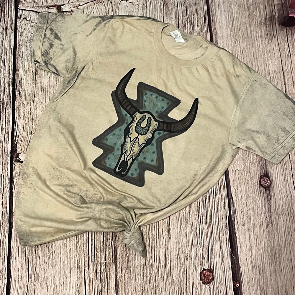Aztec Bull tee